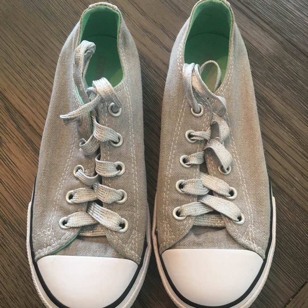 EUC Gray Converse Size 2.5